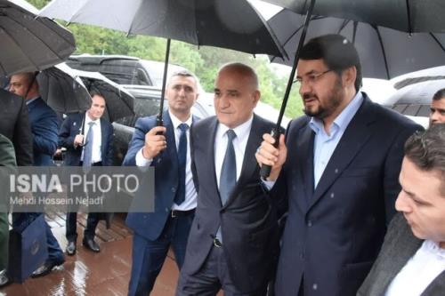 معاون نخست وزیر جمهوری آذربایجان وارد شهرستان مرزی آستارا شد
