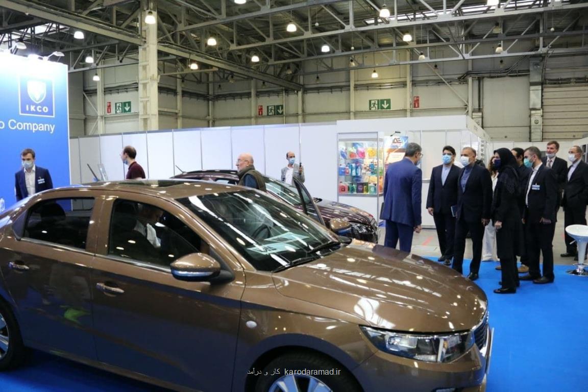 حضور پررنگ شرکتهای خودروسازی و قطعه سازی ایران در نمایشگاه مسکو