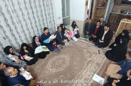 خانواده ها دارای چهارقلو نباید مشکلی از جهت تأمین مسکن داشته باشند