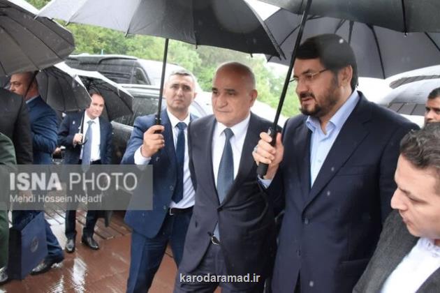 معاون نخست وزیر جمهوری آذربایجان وارد شهرستان مرزی آستارا شد