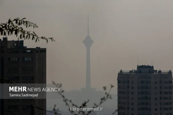 اخطار نارنجی هواشناسی در تهران طوفان و گرد و خاک شدید فرا می رسد